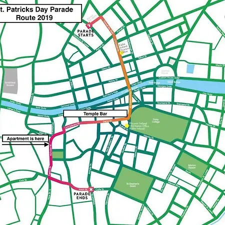 Apartment Elegant Modern 2 Bdrm Apt. Near Temple Bar ☘